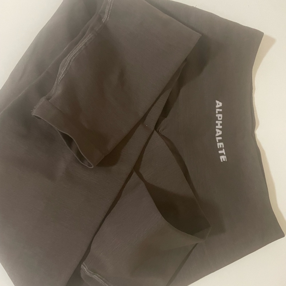 Og material brown alphalete leggings
